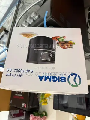 Check Out Sigma 4.2 Liters Black Saft0002-Gs Electric Airfryer