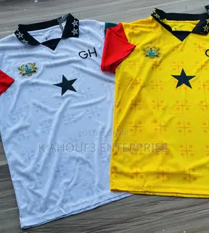 Ghana Coat of Arms Jersey Available