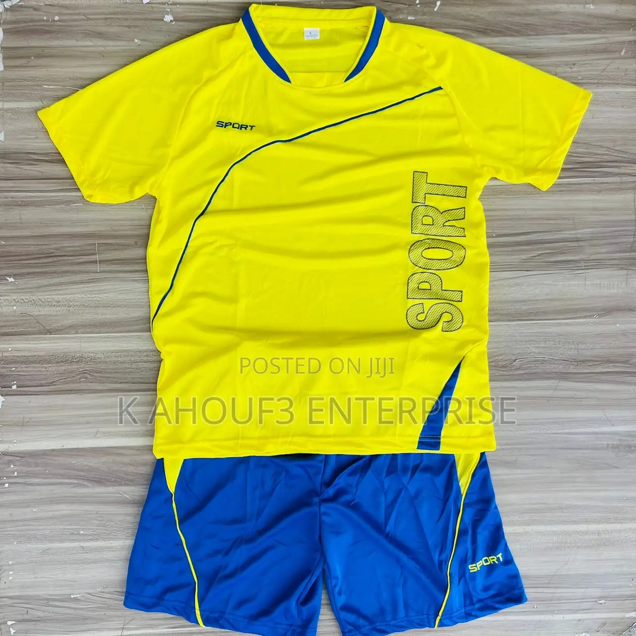 Set of Football Jerseys for Teams