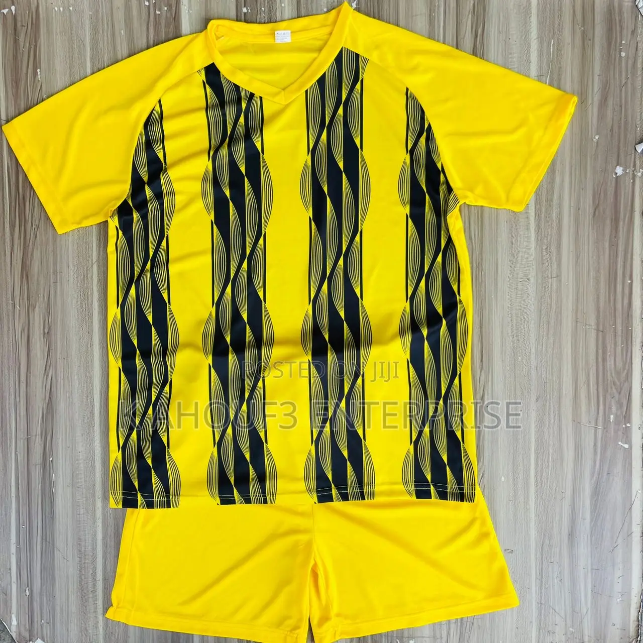 Set of Football Jerseys for Teams