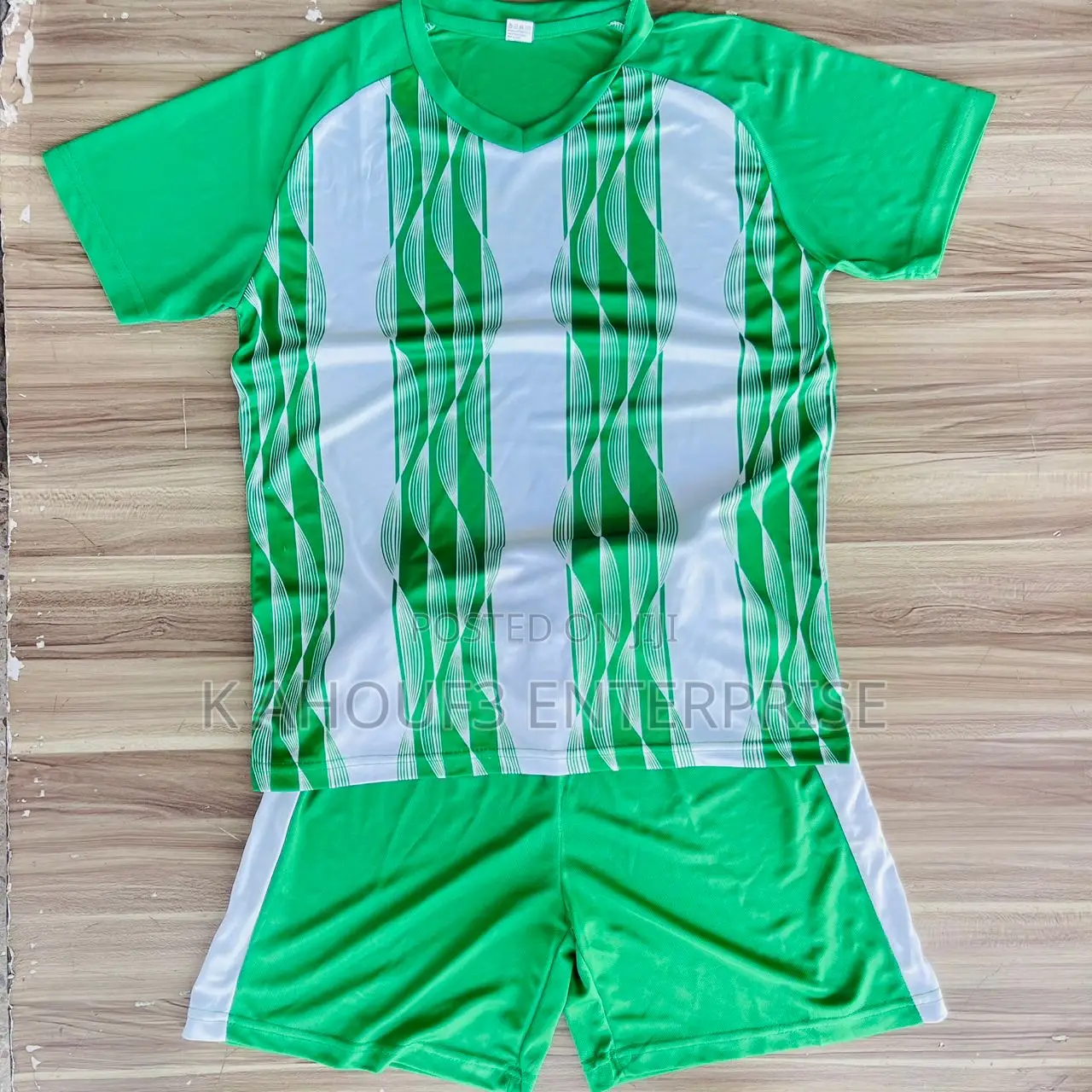 Set of Football Jerseys for Teams