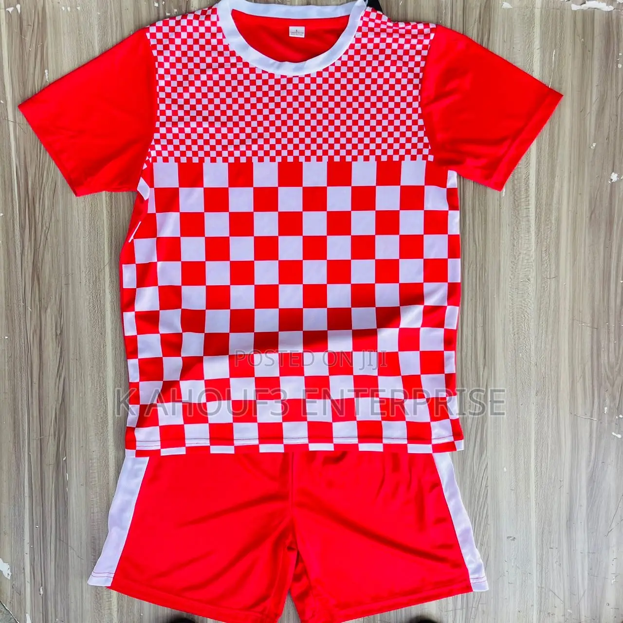 Set of Football Jerseys for Teams
