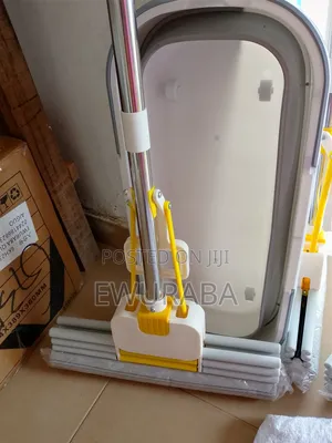 38inches Extra Larger Head Self Wringing Mop With Bucket
