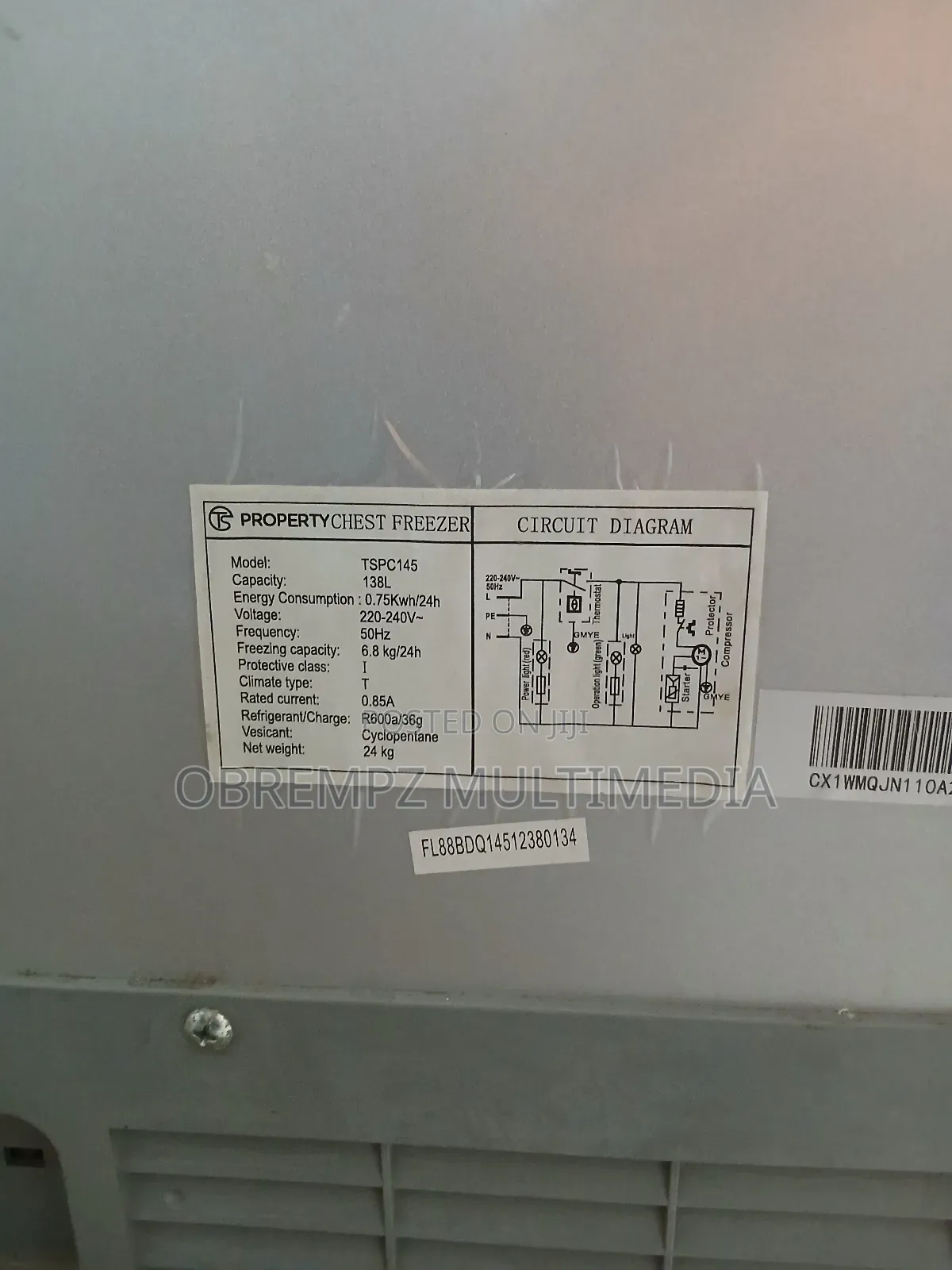 Deep Freezer