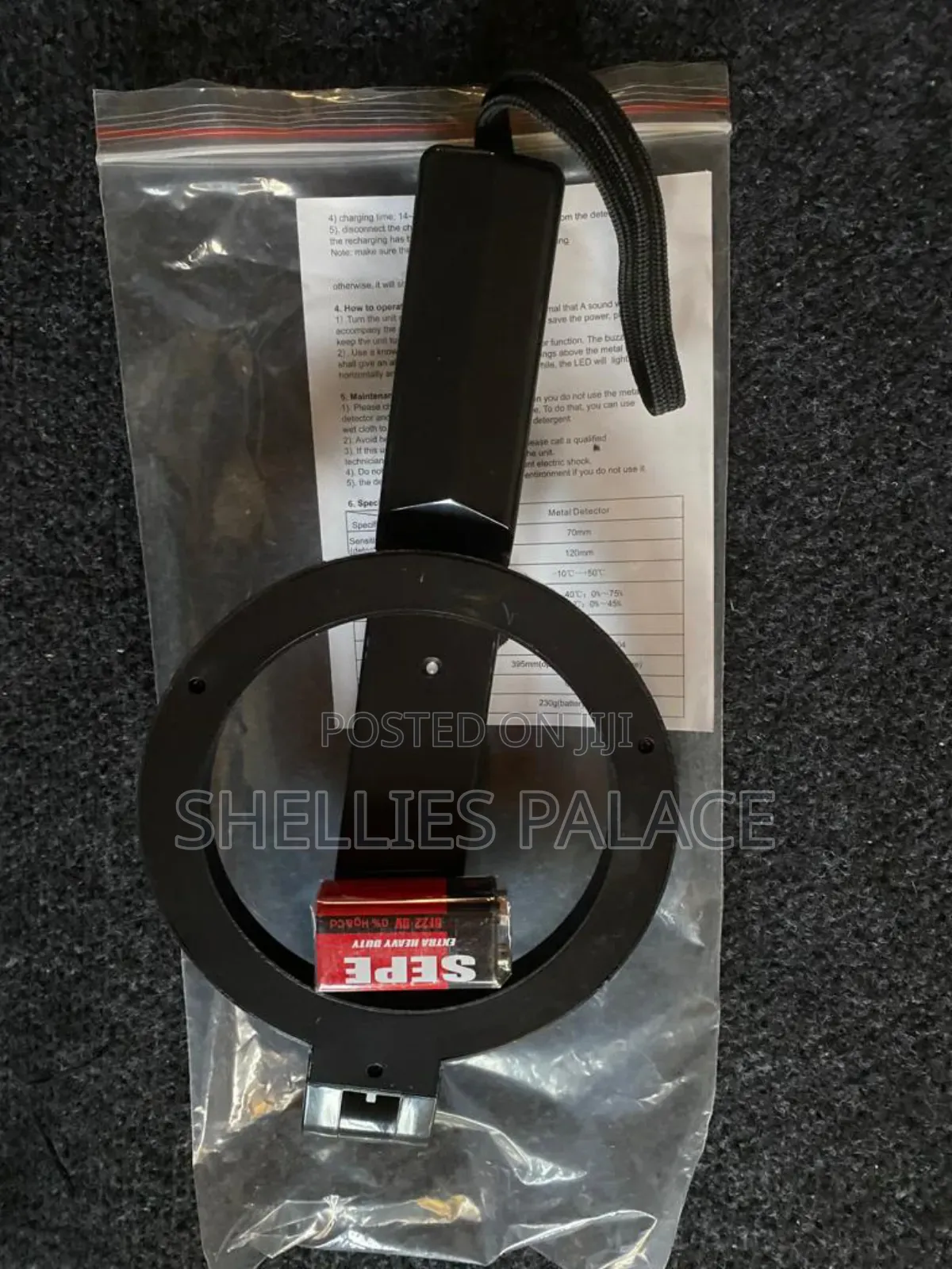 High Sensitivity Ts - 80 Metal Detector