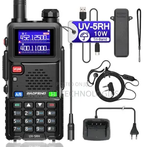 Walkie-Talkie Radio Boafeng Uv-5rh With Earpiece