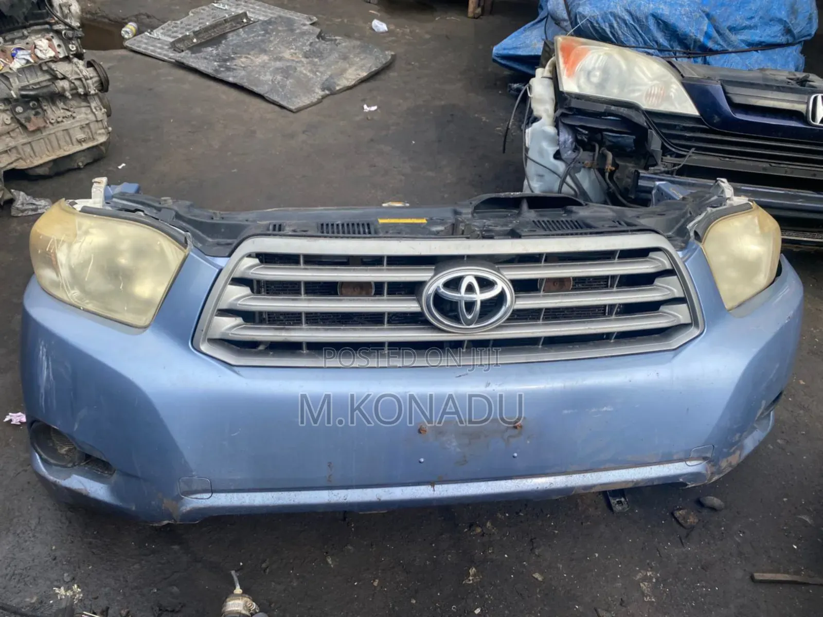 Toyota Highlander 2008 - 2012 Front Cut