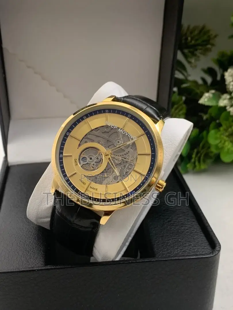 Keep Moving Men’S Wristwatch