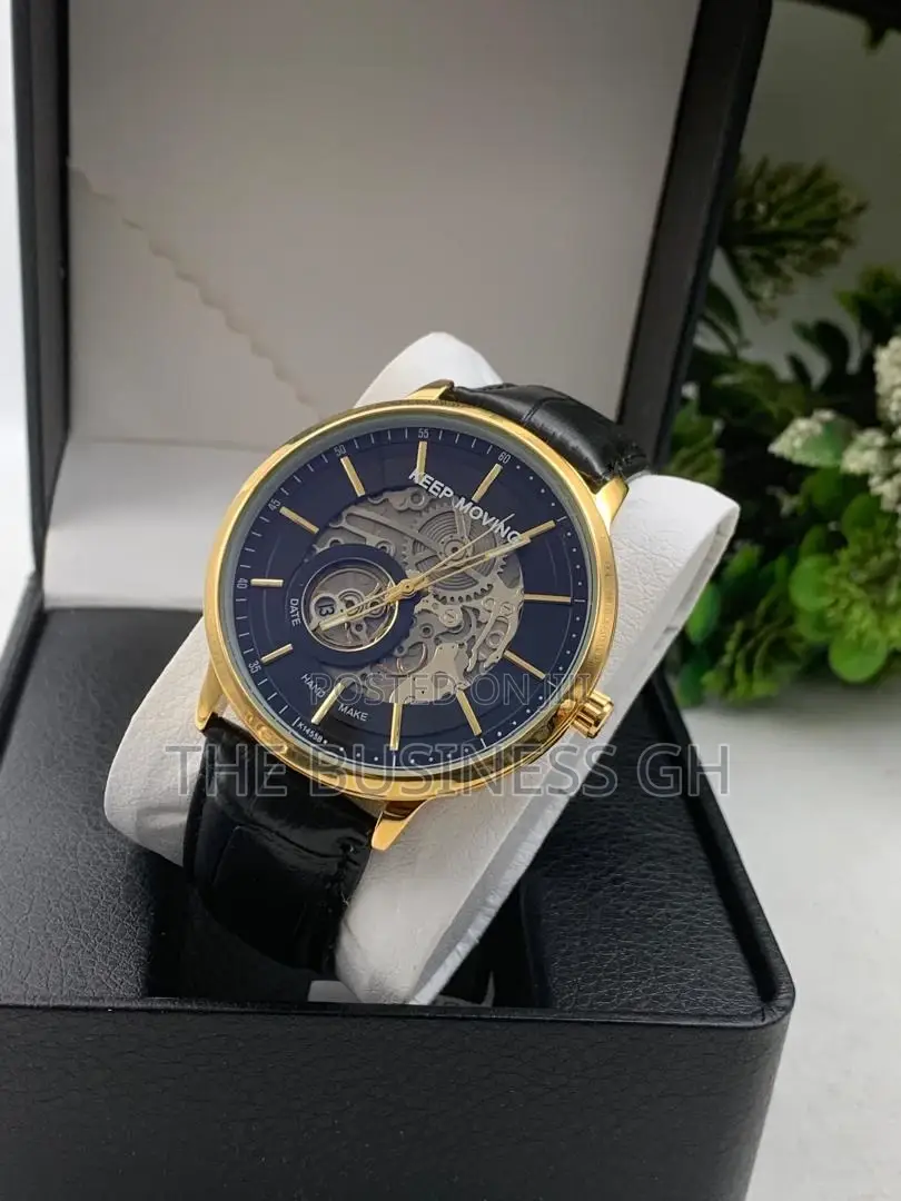 Keep Moving Men’S Wristwatch
