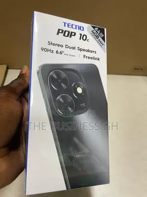 New Tecno Pop 10C 64 GB Black