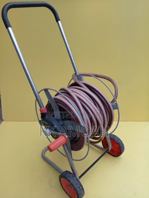 Original German Gardena Reel With Hose