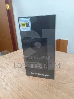 New Samsung Galaxy S21 Ultra 5G 128 GB Black