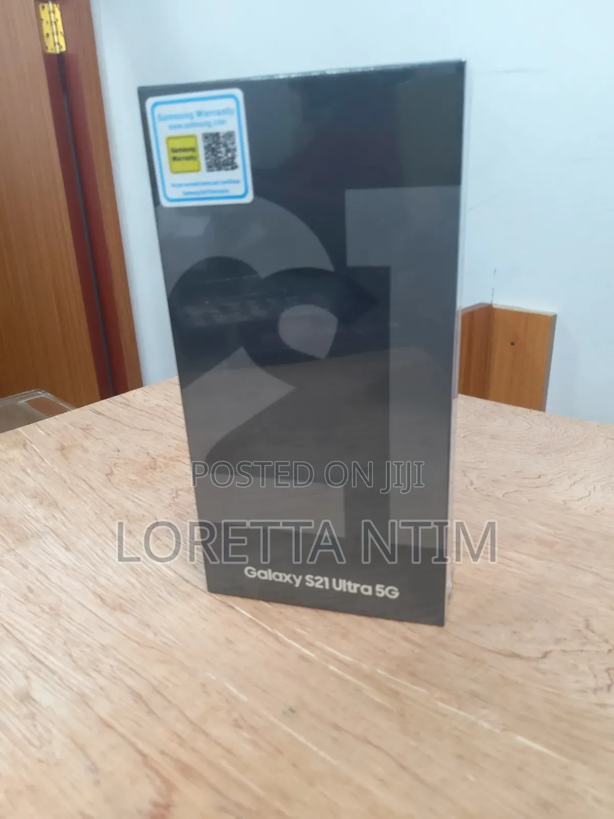 New Samsung Galaxy S21 Ultra 5G 128 GB Black