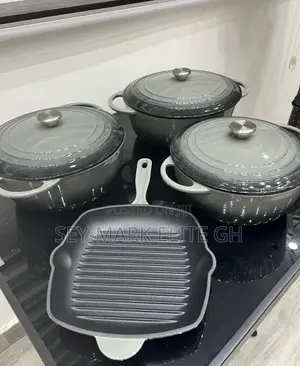 7pcs Quality Enamel Cast Iron Cookware