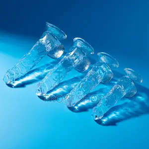 Realistic Silicon Transparent Dildo 8inches