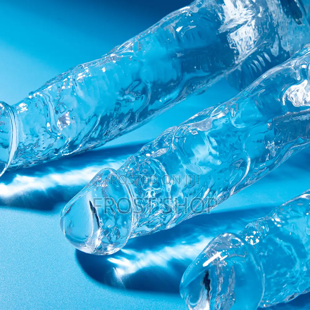 Realistic Silicon Transparent Dildo 8inches