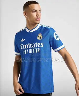 Original Real Madrid Jersey And Muffler At Cool Price