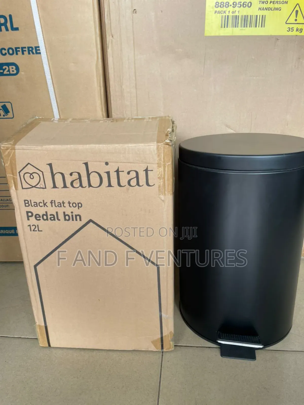 Portable Pedal Waste Bin - Uk