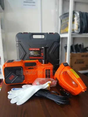 3 In 1 Electric Car Jack Set With Compressor
