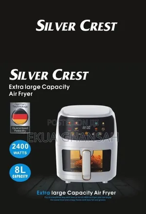 Silver Crest Air Fryer 8 Litres