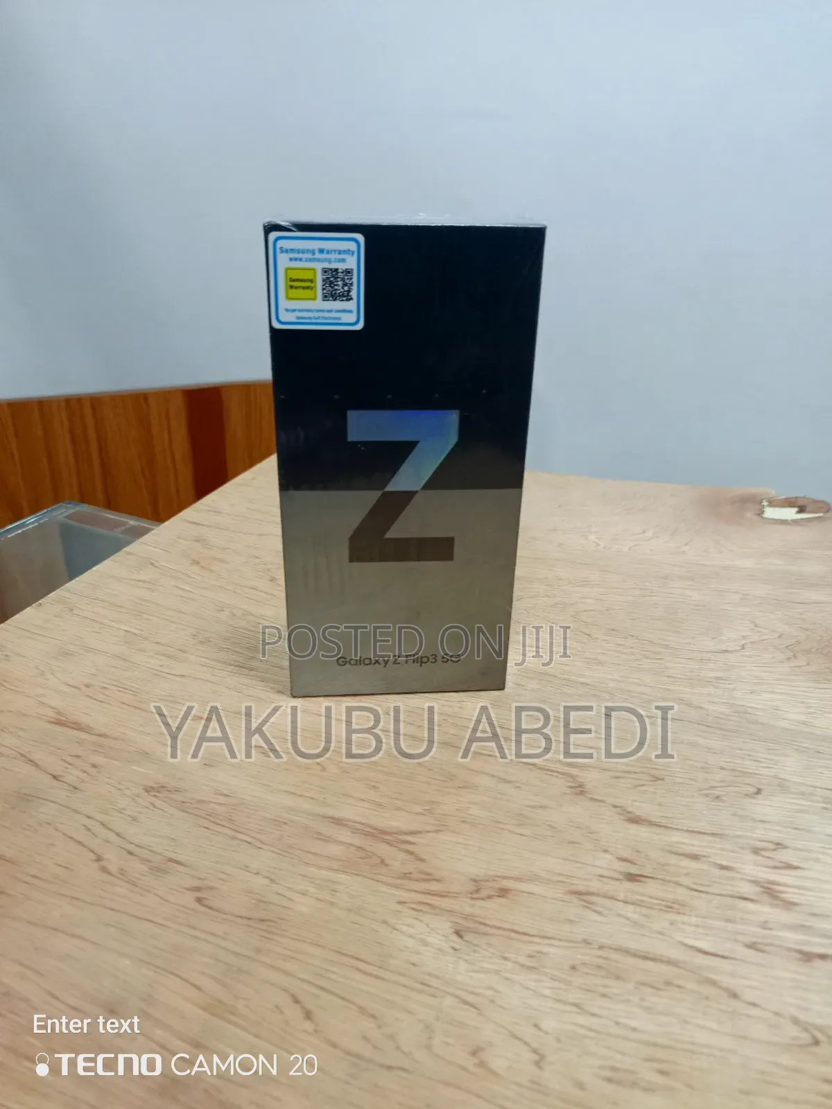 New Samsung Galaxy Z Flip 3 256 GB Black