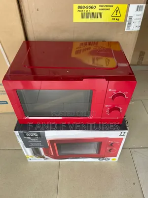 George Home Red Microwave - Uk