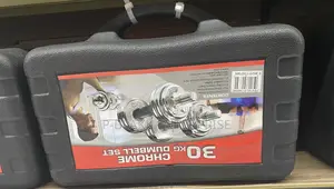 30kg Chrome Dumbbell Set 15kg*2