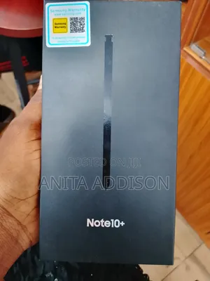New Samsung Galaxy Note 10 Plus 256 GB Black