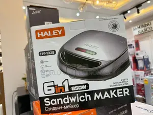 Shop Elegant Electric 850 Watts Sandwich Maker Hy-1028_ Haley 6 in 1