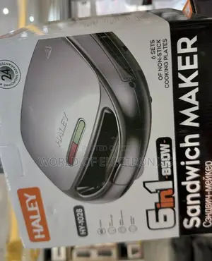 Quality Yet Affordable Haley Sandwich Maker (6 in 1 850watts.)