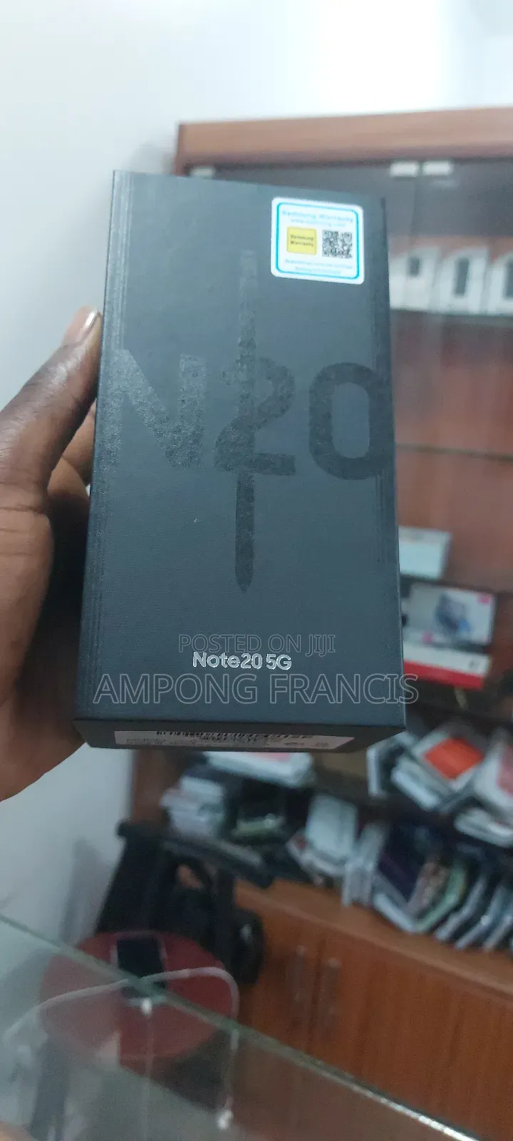 New Samsung Galaxy Note 20 5G 256 GB Black