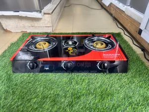 Quality Glass Top 3 Burner Gas Cooker