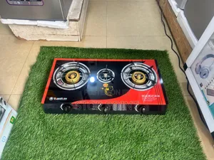 Quality Glass Top 3 Burner Gas Cooker
