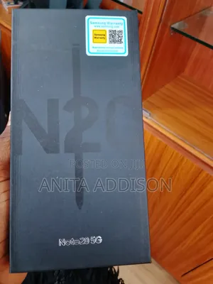 New Samsung Galaxy Note 20 5G 128 GB Black