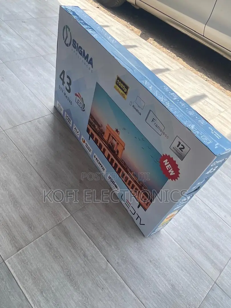 Sigma 43” Puresight Frameless Led Vision Tv