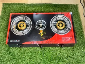Quality Glass Top 3 Burner Gas Cooker