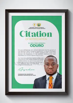 Citation and Certificate Print Framing