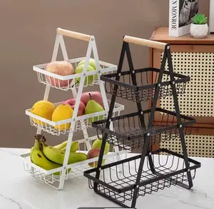 3 Tier Fruit,Vegetables,Snacks Basket