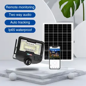 Flood Light 4g Solar Security Camera-600w