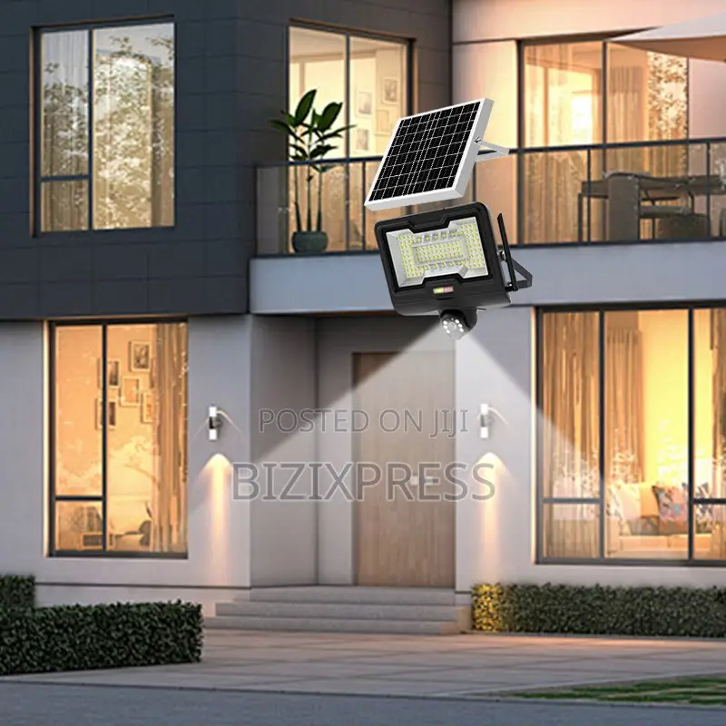 4g Floodlight Solar Camera-600w