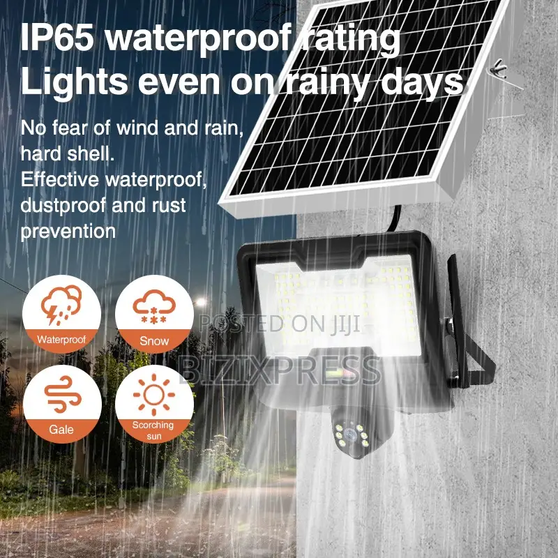 4g Floodlight Solar Camera-600w