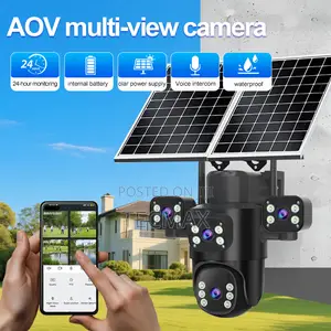 4g 4 Lens Solar Camera