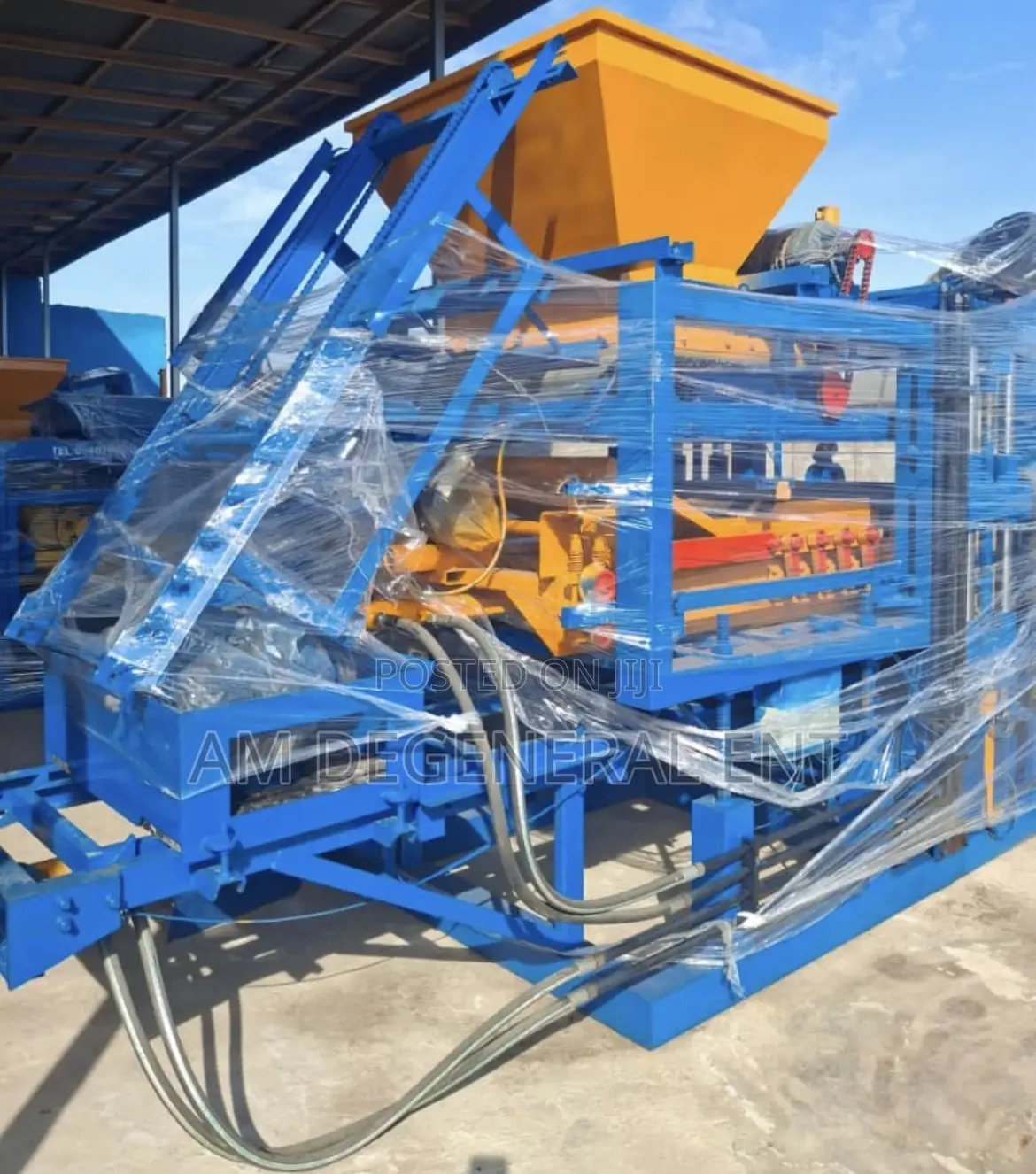 Industrial Block Making Machine