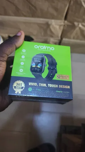 Oraimo Watch 5 2.01" Hd Panda Glass 1atm Smart Watch