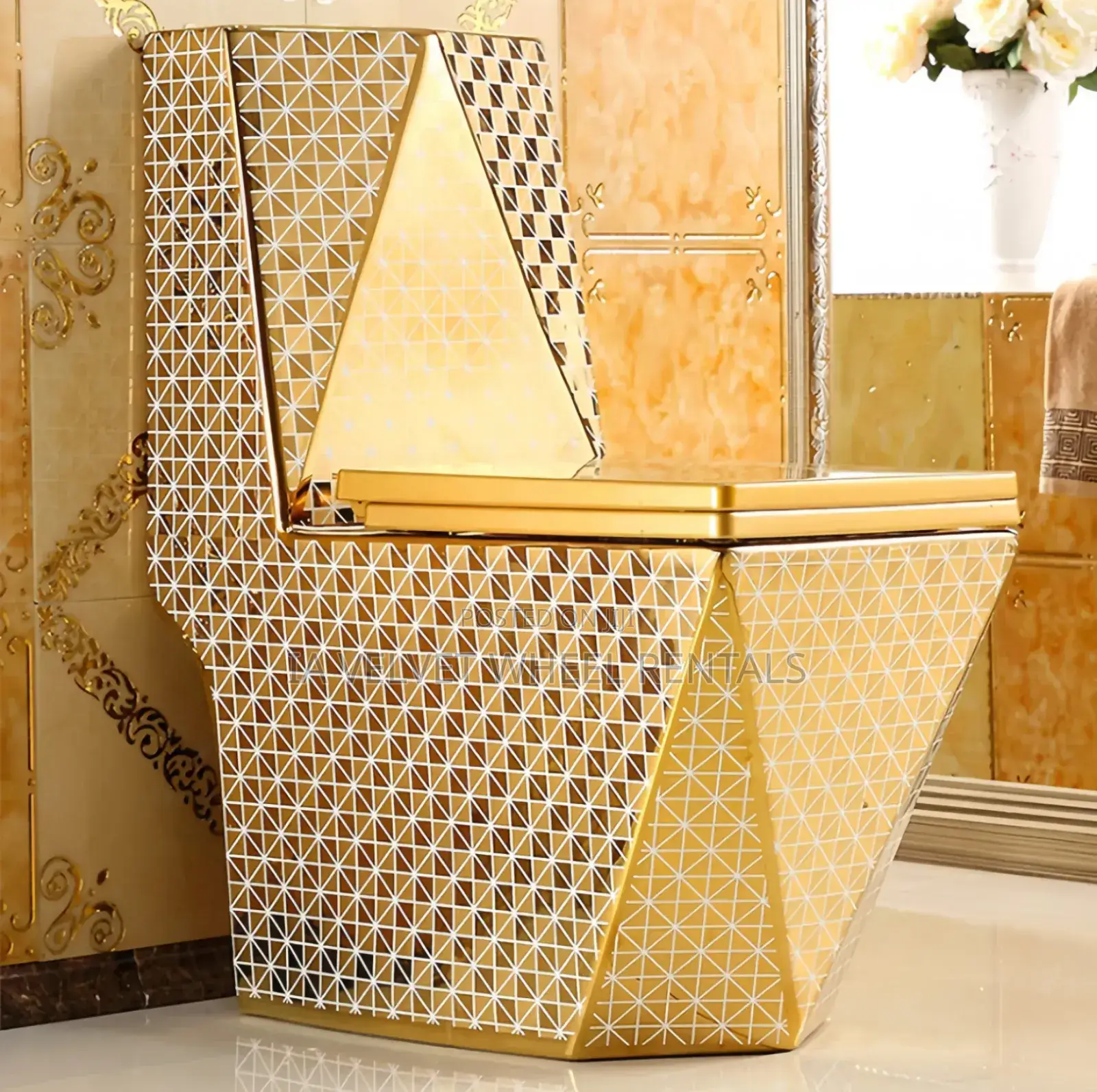 Royal European Gold Toilet