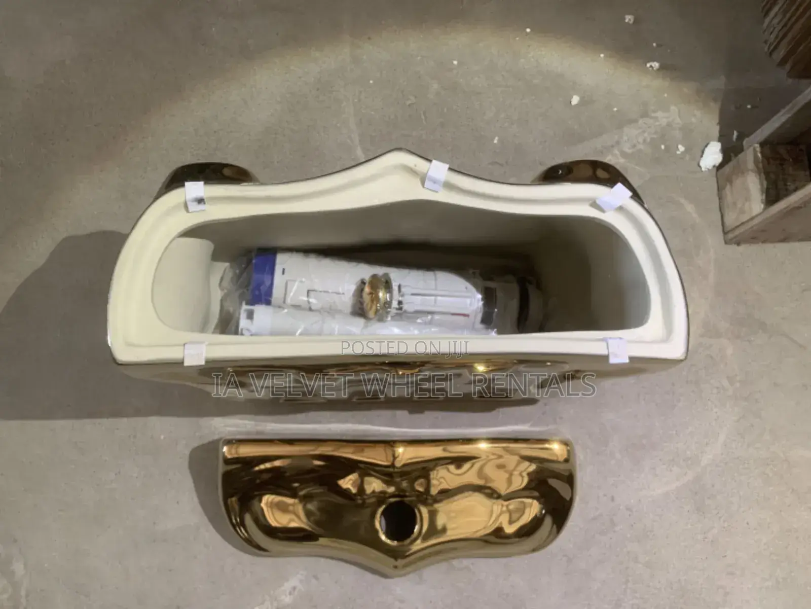 Royal European Gold Toilet