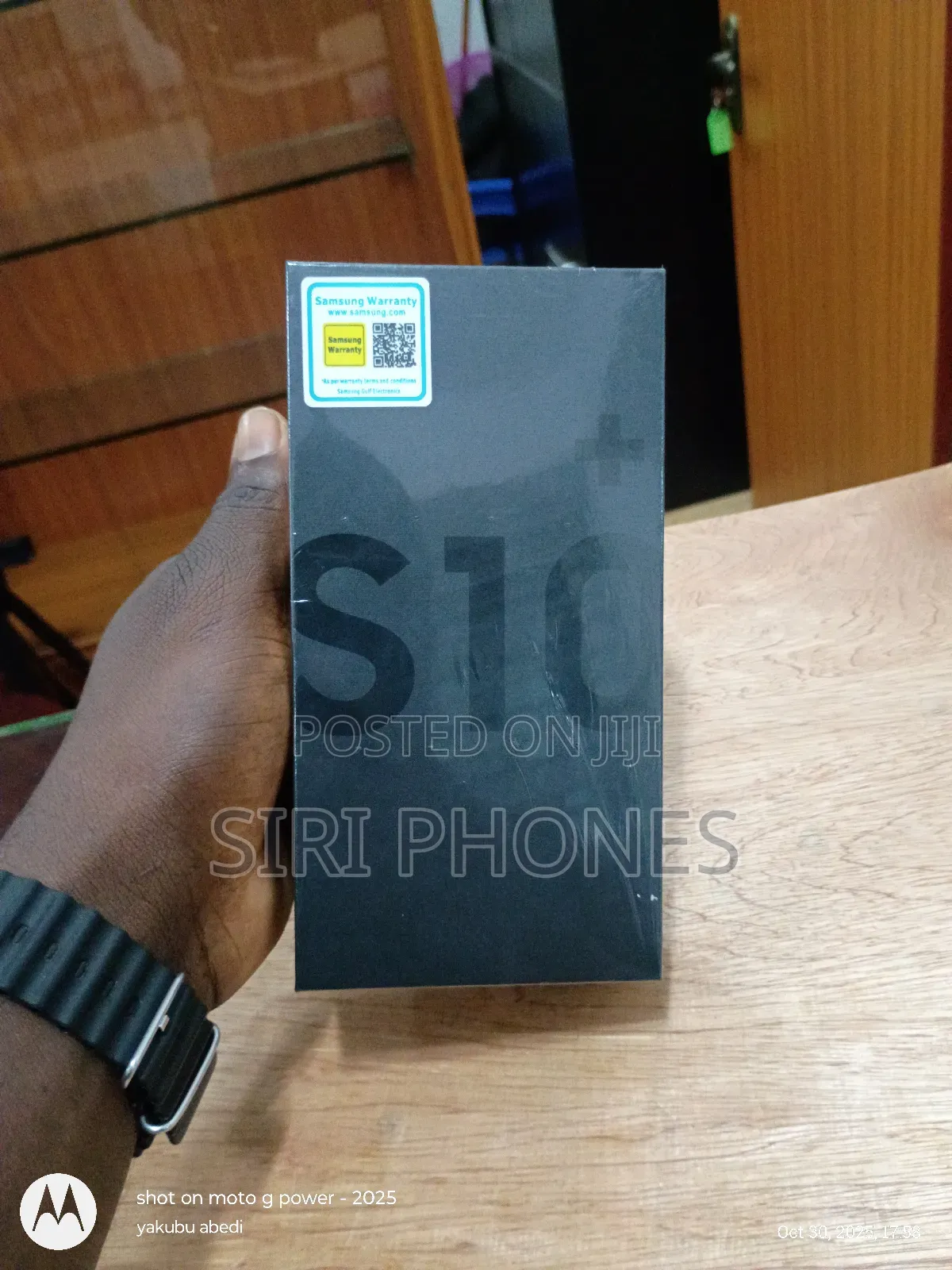 New Samsung Galaxy S10 Plus 128 GB Black