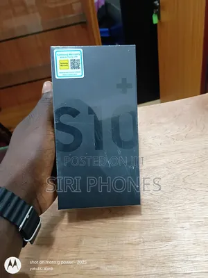 New Samsung Galaxy S10 Plus 128 GB Black