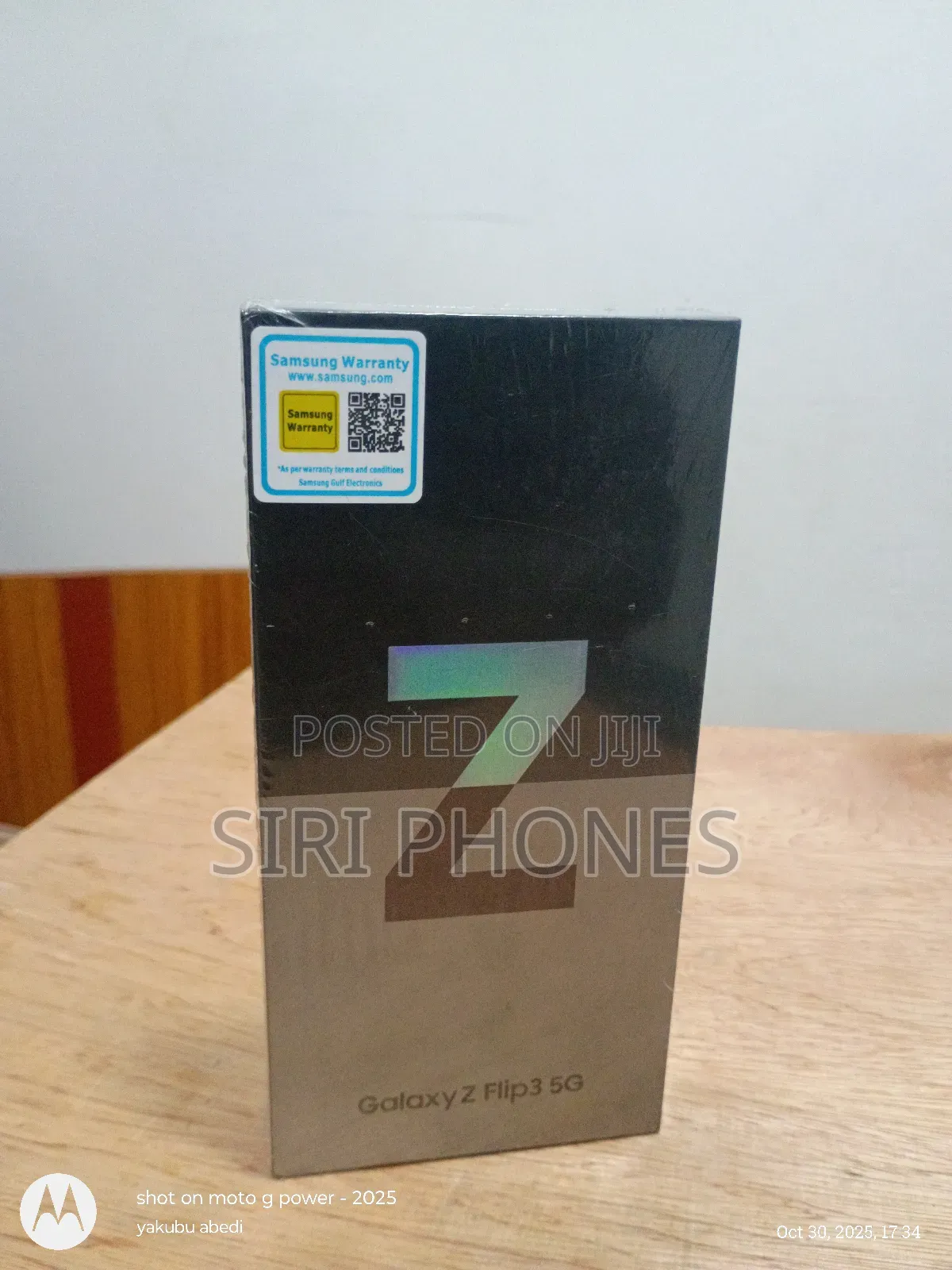New Samsung Galaxy Z Flip 3 256 GB Purple