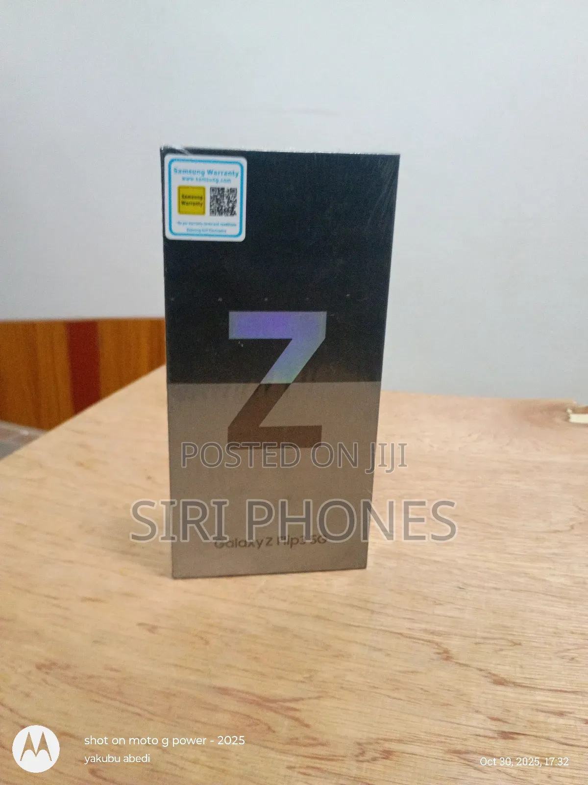 New Samsung Galaxy Z Flip 3 256 GB Purple